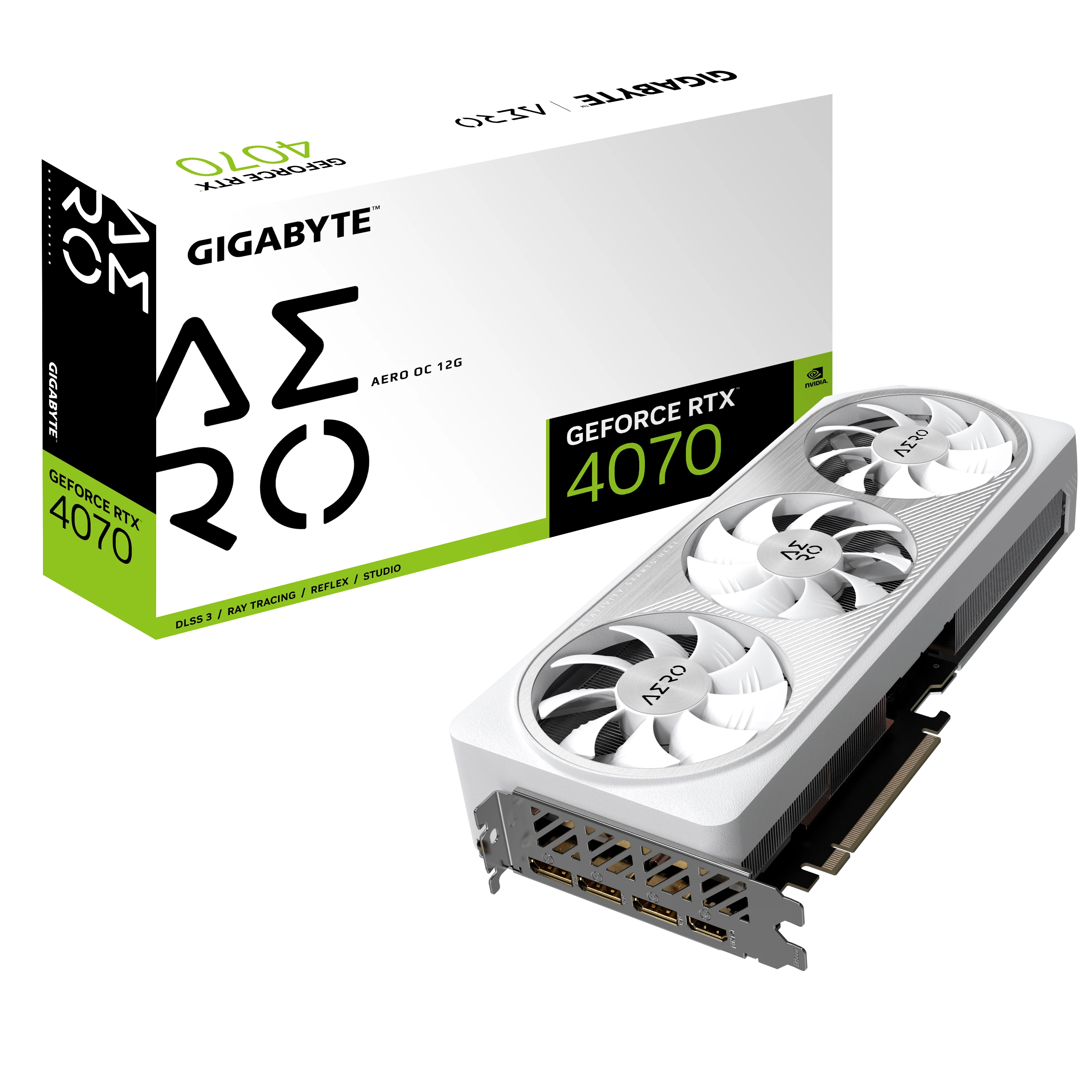 GeForce RTX 4070 Aero OC 12GB GDDR6X