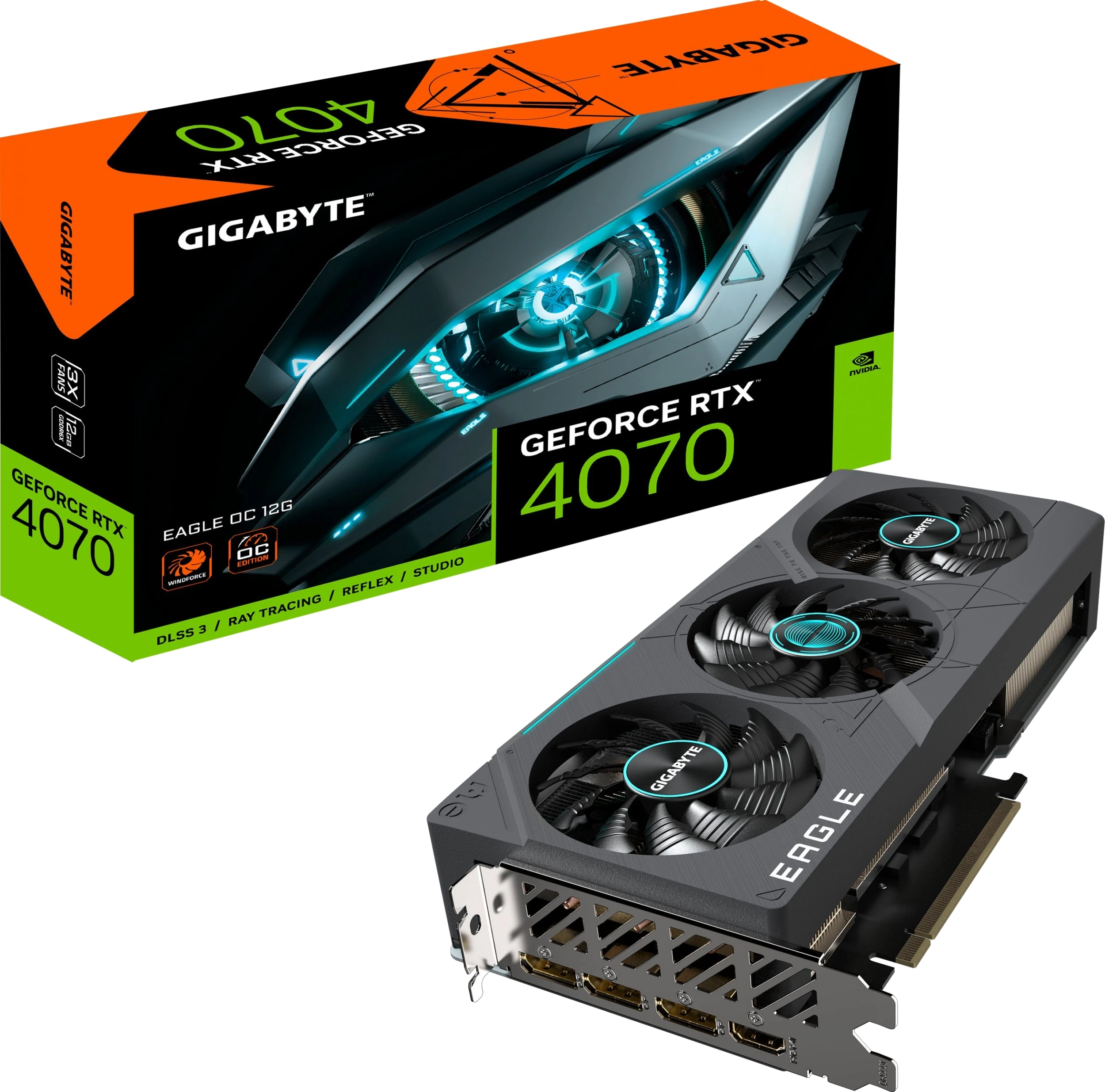 GeForce RTX 4070 Eagle OC 12GB GDDR6X