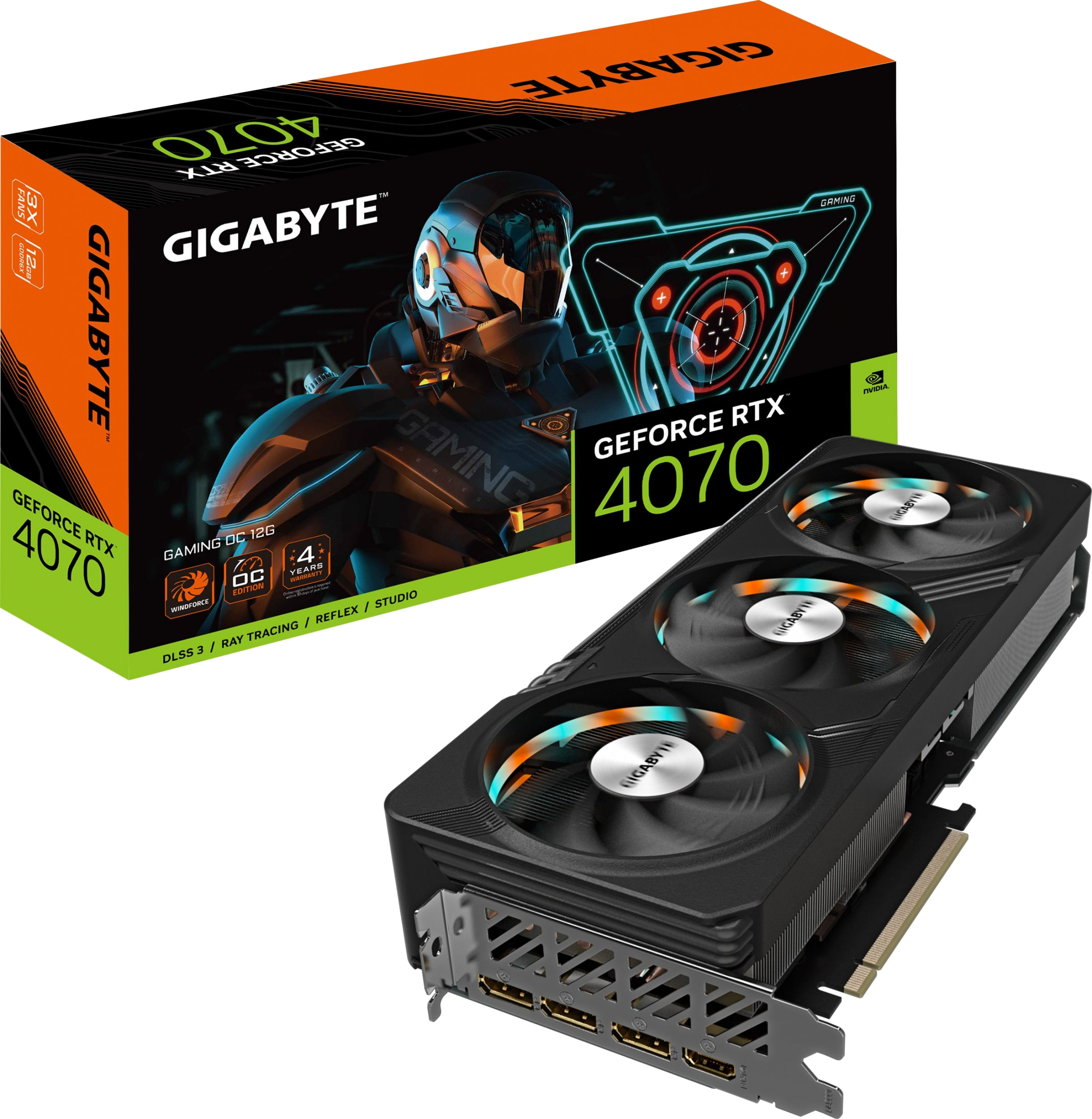 GeForce RTX 4070 Gaming OC 12GB GDDR6X
