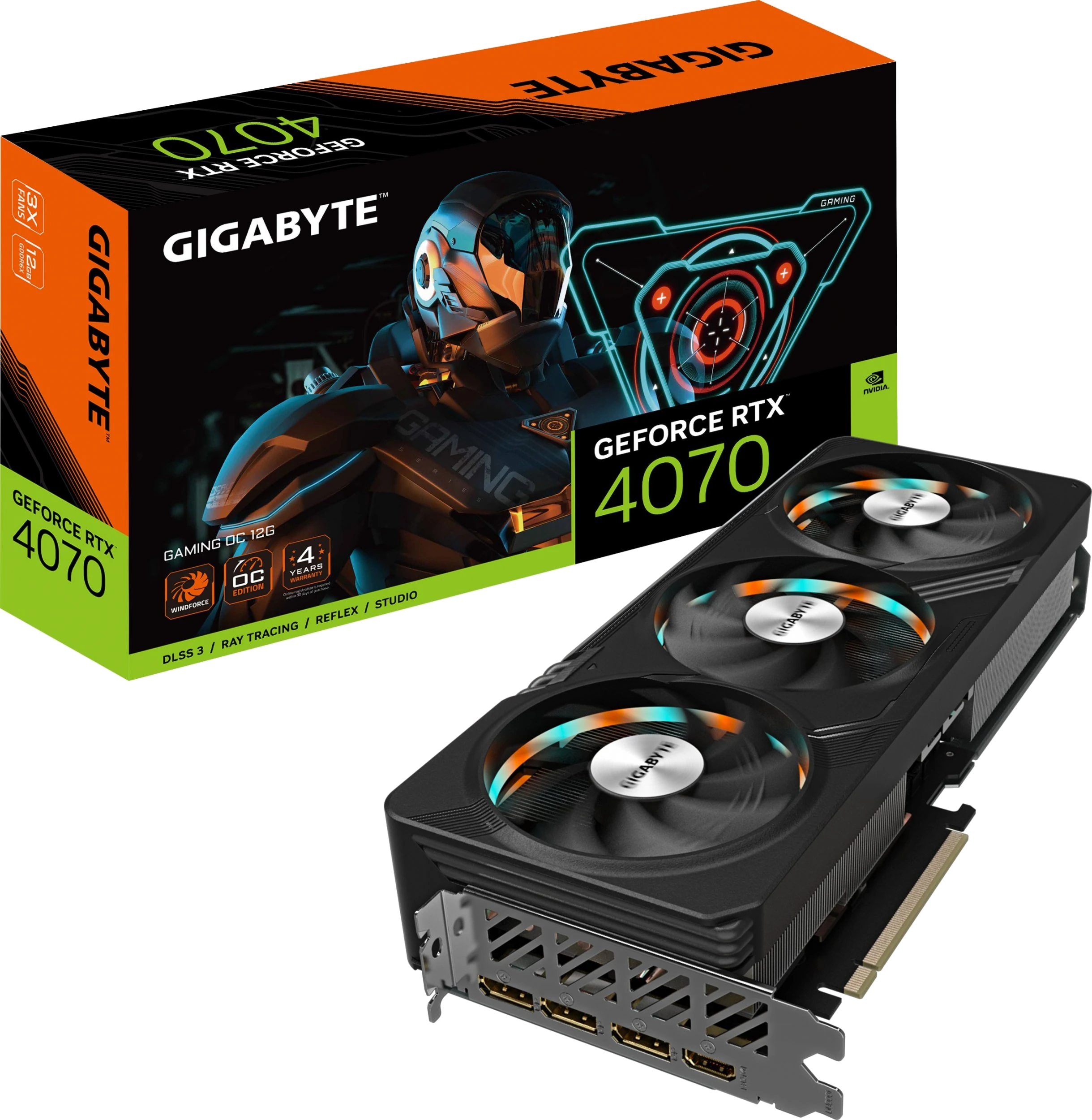 GeForce RTX 4070 Gaming OC 12GB GDDR6X