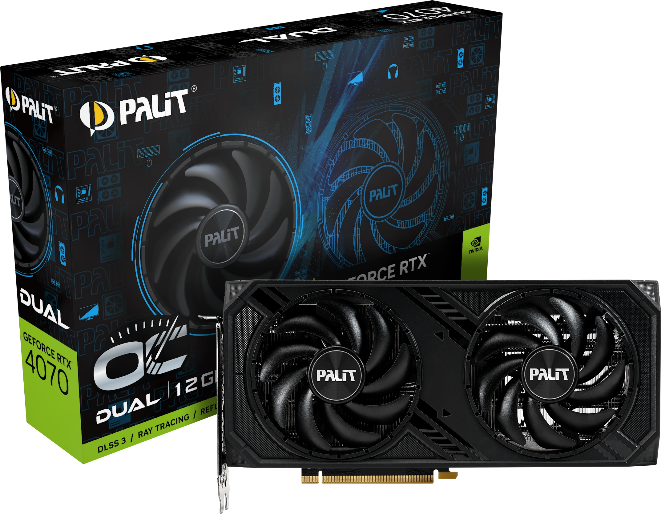 PALIT RTX4070 Dual OC 12GB GDDR6X 192bit