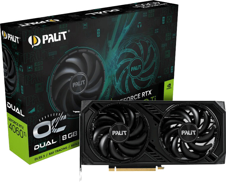 Palit GeForce RTX 4060 Ti Dual OC 8GB GDDR6
